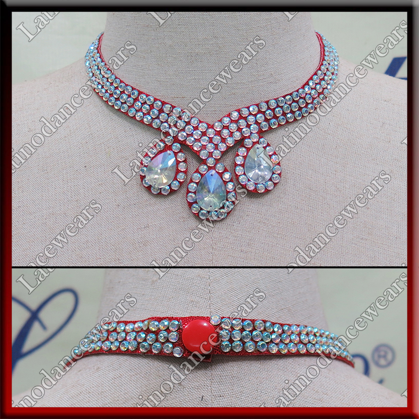 WOMAN LATIN SALSA BALLROOM NECKLACE (NEC58)