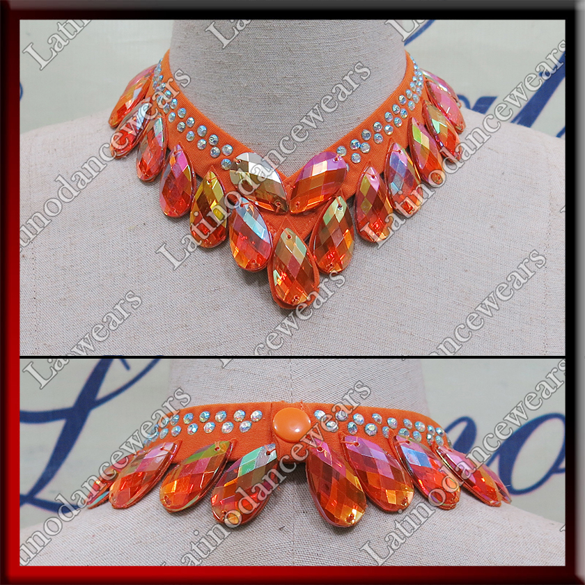 WOMAN LATIN SALSA BALLROOM NECKLACE (NEC59)
