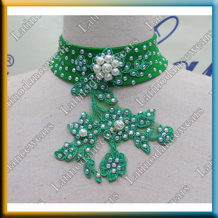 WOMAN LATIN SALSA BALLROOM NECK BAND (NEC60)