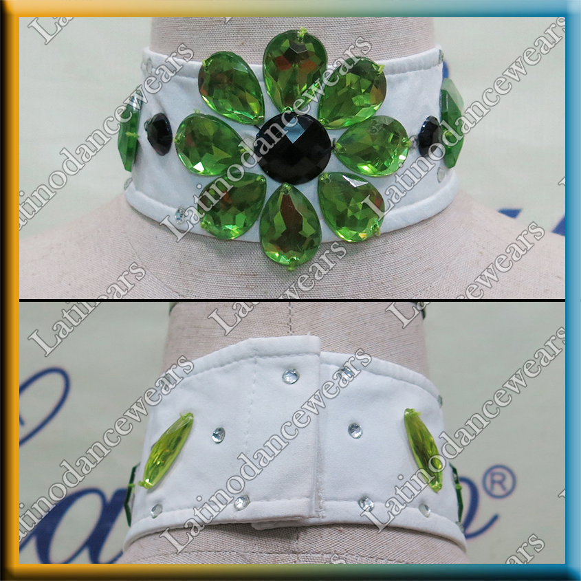 WOMAN LATIN SALSA BALLROOM NECK BAND (NEC61)