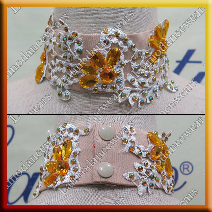 WOMAN LATIN SALSA BALLROOM NECK BAND (NEC65)
