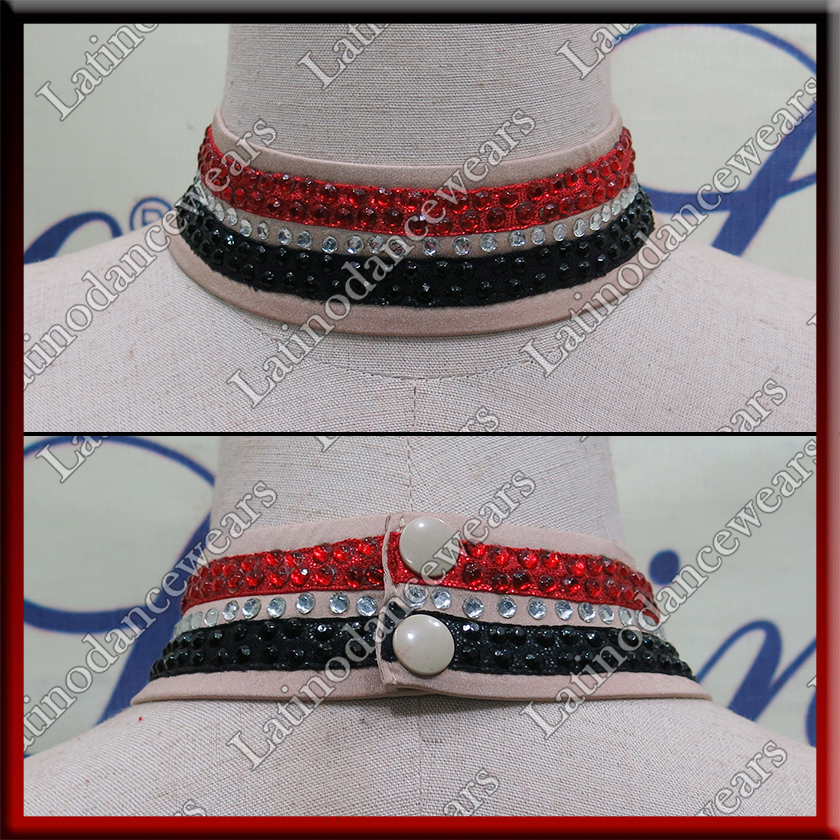 WOMAN LATIN SALSA BALLROOM NECK BAND (NEC68)