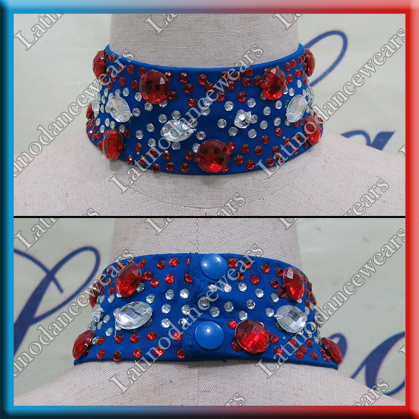 WOMAN LATIN SALSA BALLROOM NECK BAND (NEC69)
