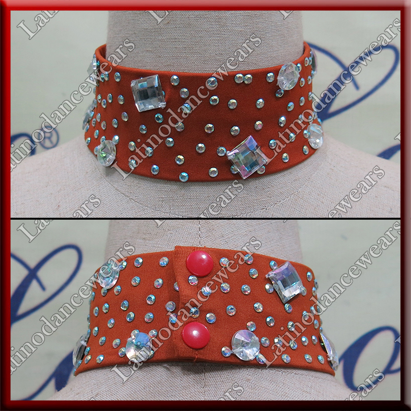WOMAN LATIN SALSA BALLROOM NECK BAND (NEC71)