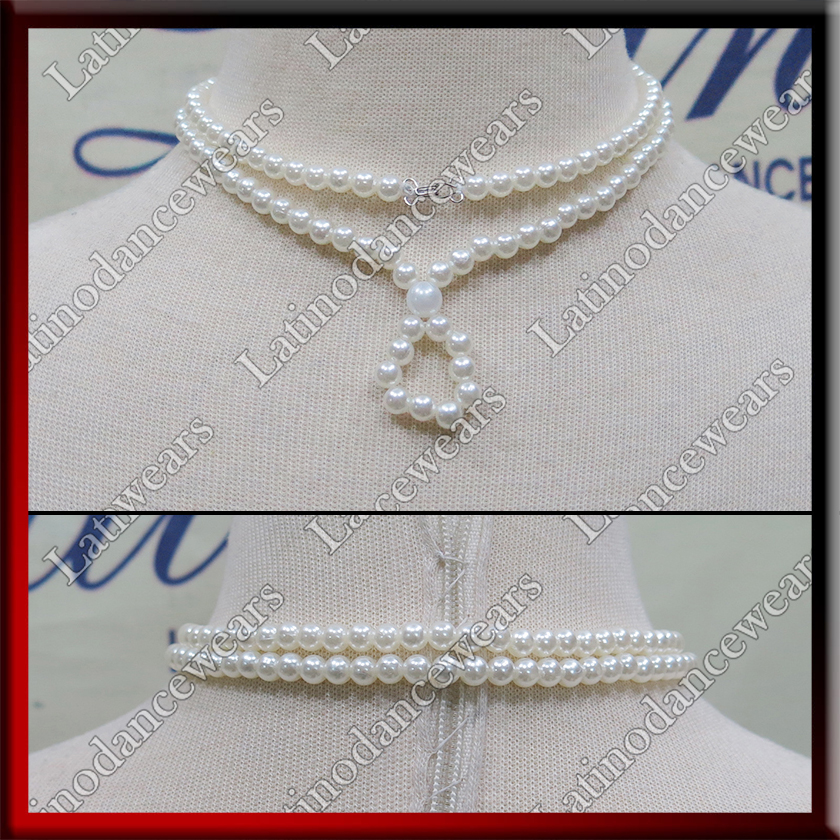 WOMAN LATIN SALSA BALLROOM NECKLACE (NEC74)