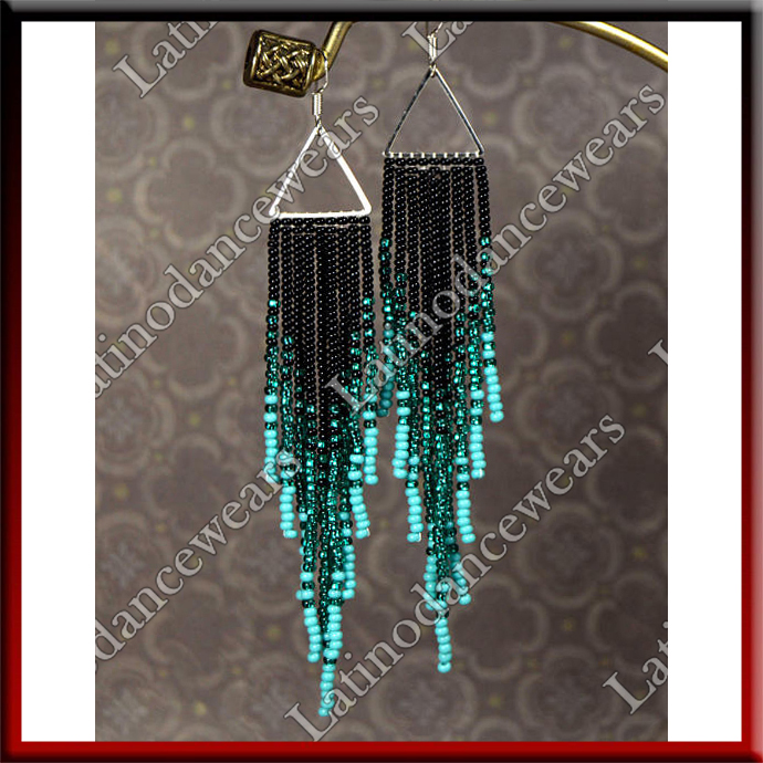 WOMAN LATIN SALSA BALLROOM EARRINGS (EA34)