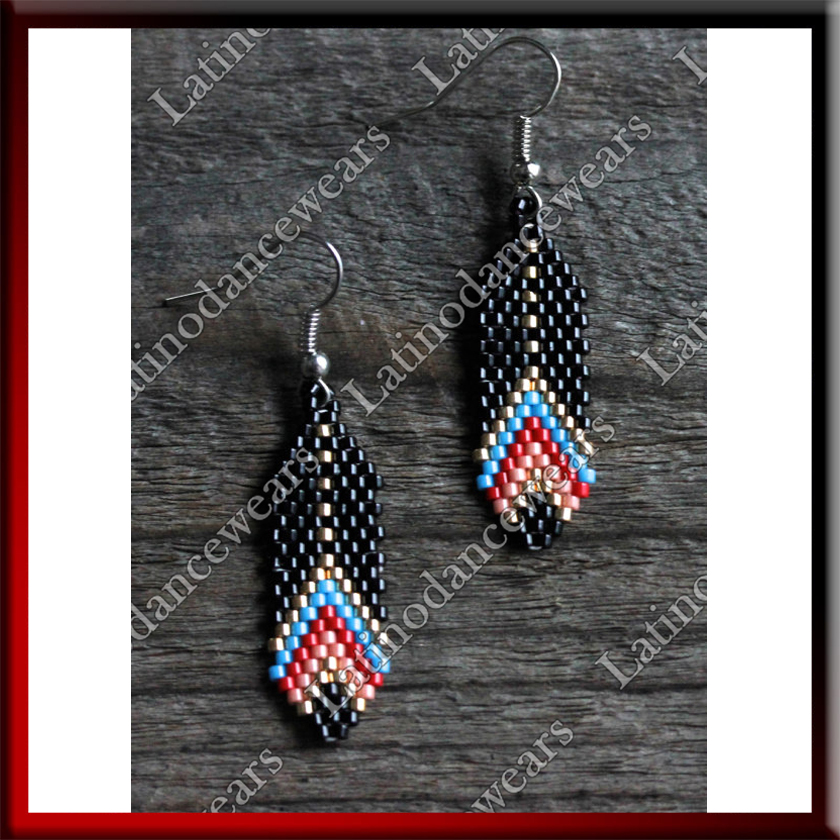 WOMAN LATIN SALSA BALLROOM EARRINGS (EA38)