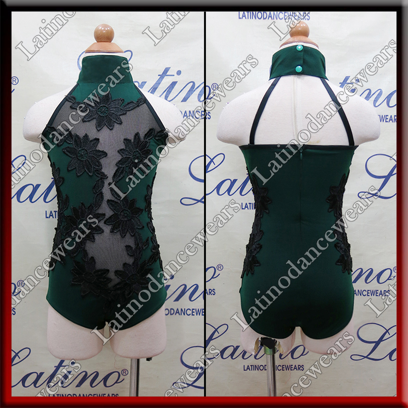 JUNIOR LATIN SALSA COMPETITION BODYSUIT LDW (LK70)