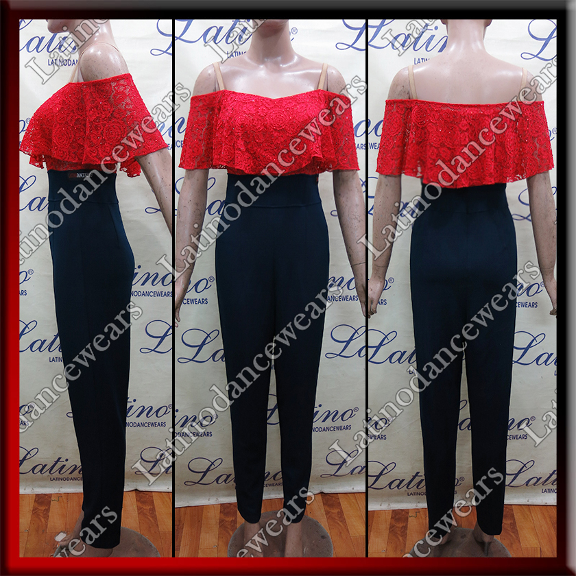 LATIN SALSA COMPETITION CATSUIT LDW (LT1255)