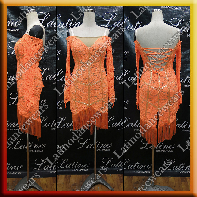 LATIN SALSA COMPETITION DRESS LDW (LT1268)