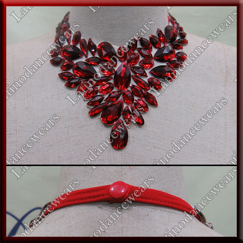 WOMAN LATIN SALSA BALLROOM NECKLACE (NEC88)