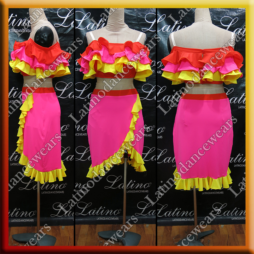 LATIN SALSA COMPETITION DRESS LDW (AL88)