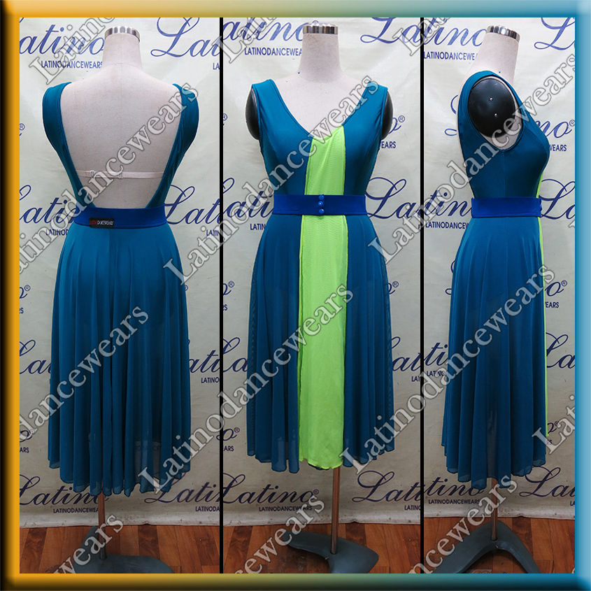 LATIN SALSA COMPETITION DRESS LDW (AL91)