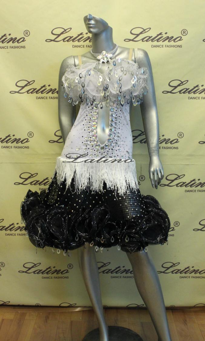 LATIN SALSA COMPETITION DRESS LDW (LS91) only on sale on