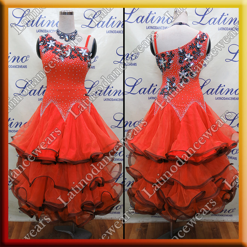 BALLROOM COMPETITION DRESS LDW (ST285D)