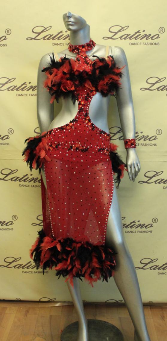 LATIN SALSA COMPETITION DRESS LDW (LS92) only on sale on