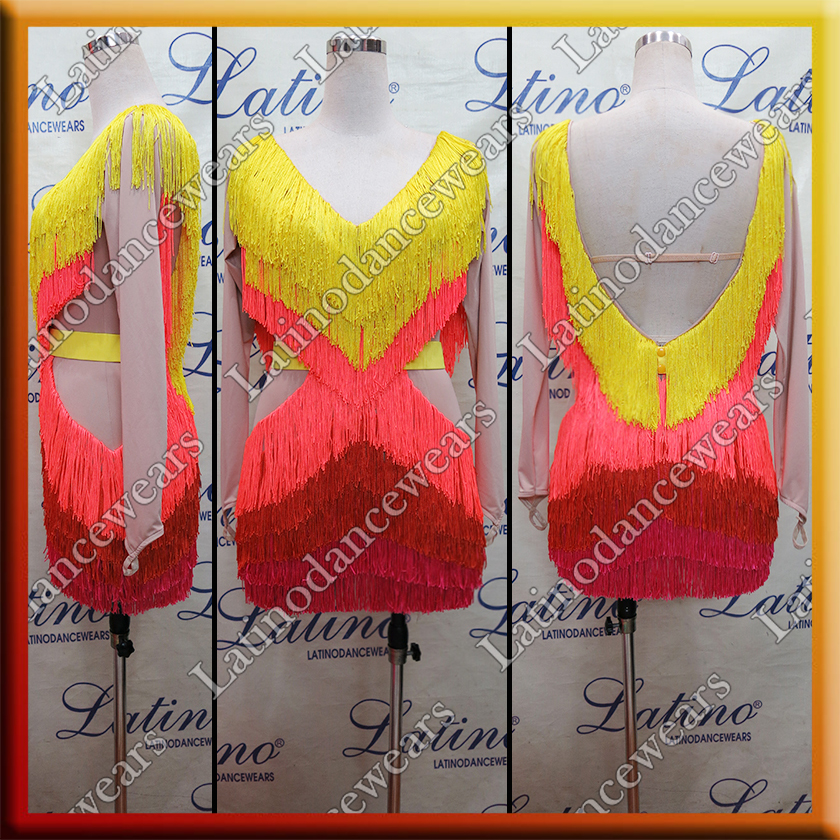 LATIN SALSA COMPETITION DRESS LDW (AL98)