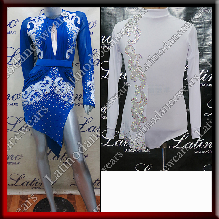 LATIN SALSA COMPETITION FOR COUPLE DRESS-SHIRT LDW (LT1264/B387)