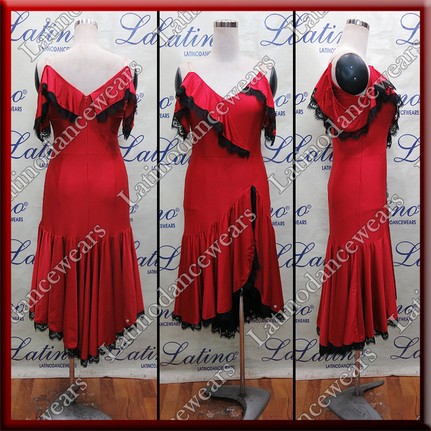 LATIN SALSA COMPETITION DRESS LDW (LT3002)