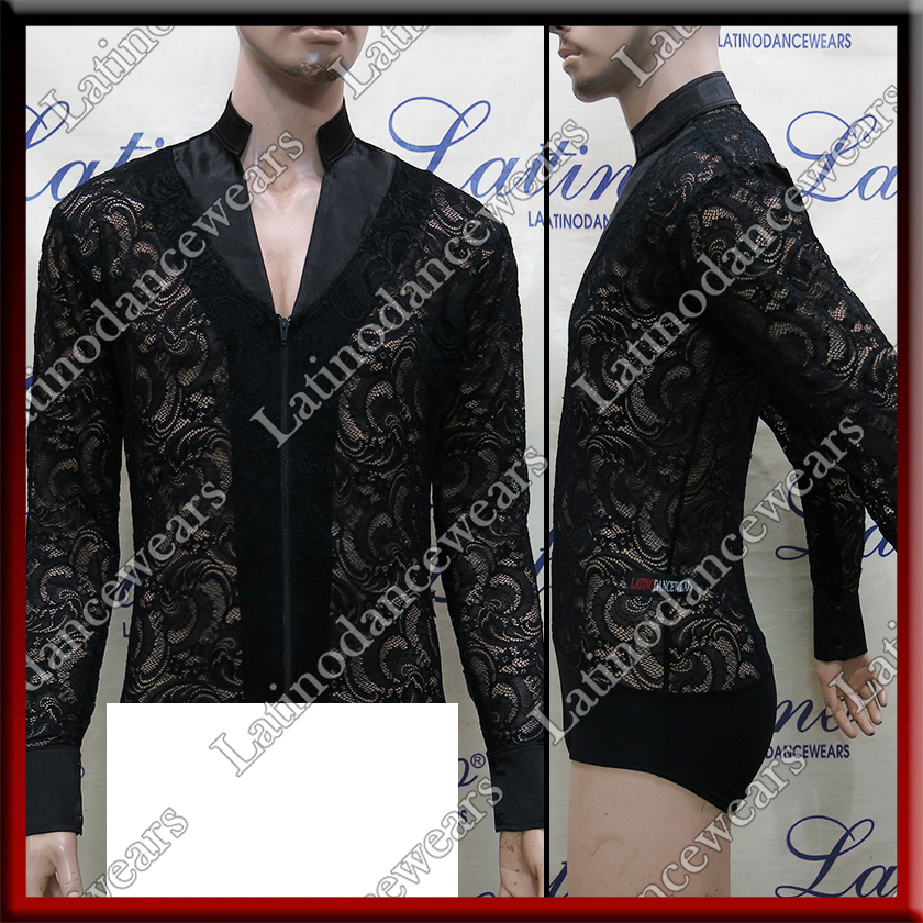 MAN LATIN SALSA SHIRT LDW (B165A)