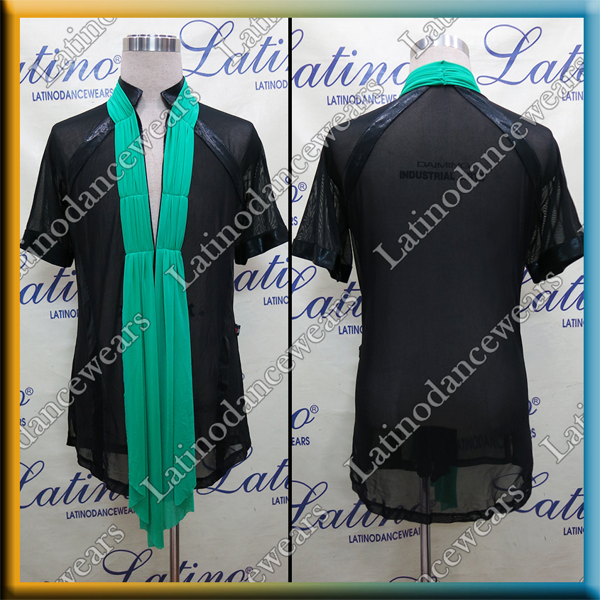 MAN LATIN SALSA SHIRT LDW (B406A)
