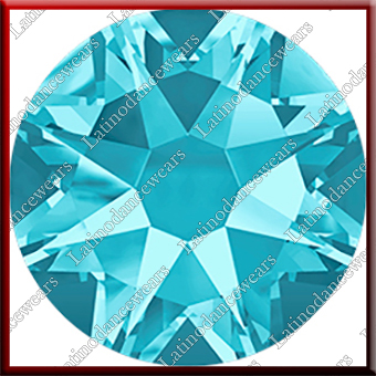 1 GROS SWAROVSKI RHINESTONES ELEMENT 1 (AQUAMARINE 202)