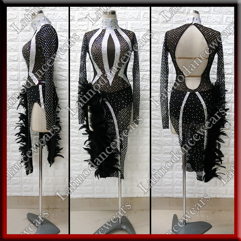 LATIN SALSA COMPETITION DRESS LDW (LT1317)