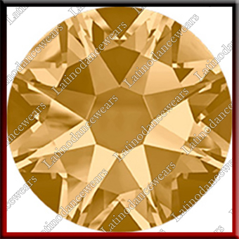 1 GROS SWAROVSKI RHINESTONES ELEMENT 1 (LIGHT COLORADO TOPAZ 246)