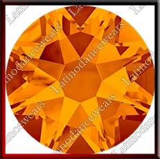 1 GROS SWAROVSKI RHINESTONES ELEMENT 1 (TANGERINE 259)