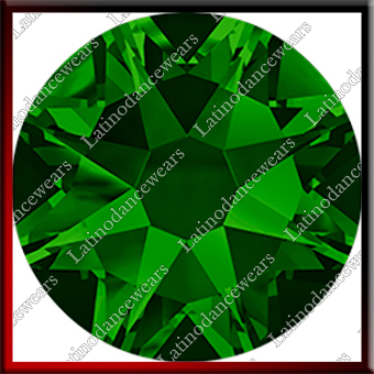 1 GROS SWAROVSKI RHINESTONES ELEMENT 1 (DARK MOSS GREEN 260)