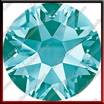 1 GROS SWAROVSKI RHINESTONES ELEMENT 1 (LIGHT TURQUOISE 263)