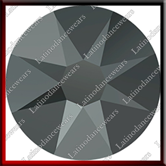 1 GROS SWAROVSKI RHINESTONES ELEMENT 1 (JET HEMATITE 280 HEM)