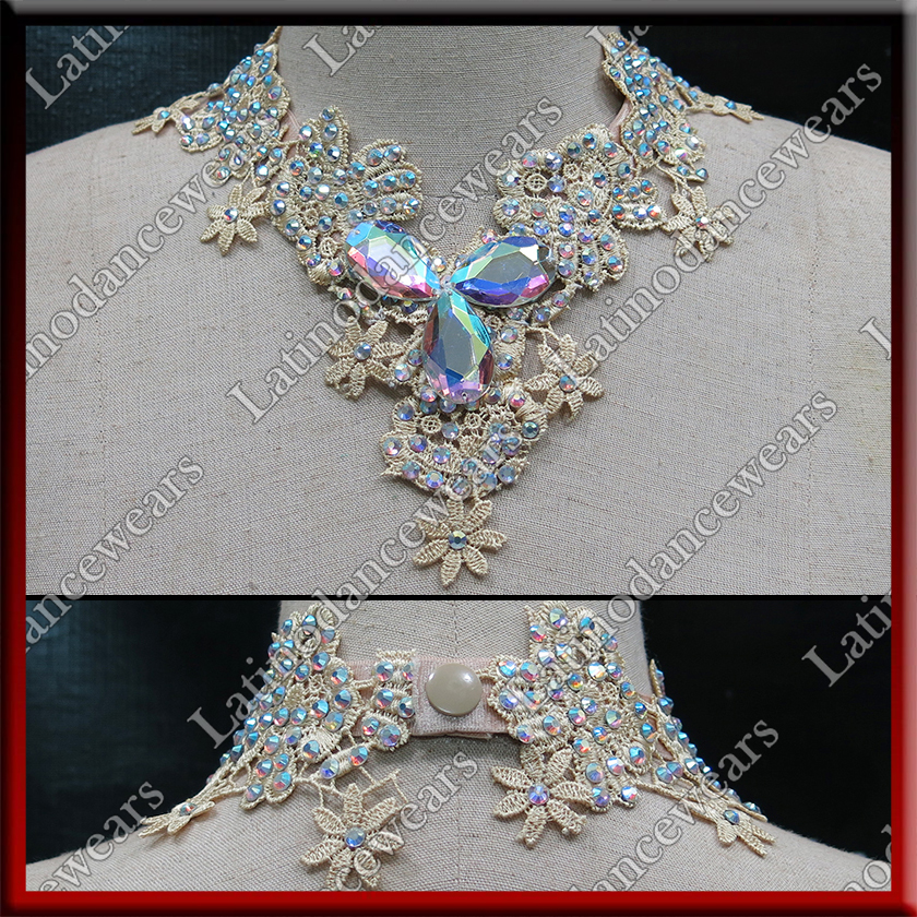 WOMAN LATIN SALSA BALLROOM NECKLACE (NEC92)