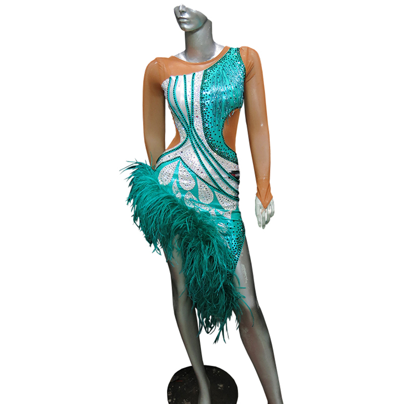 LATIN SALSA COMPETITION DRESS LDW (LT1338)