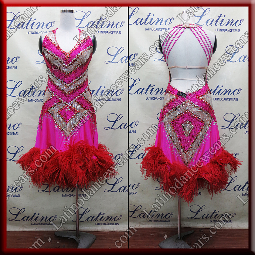 LATIN SALSA COMPETITION DRESS LDW (LS397)