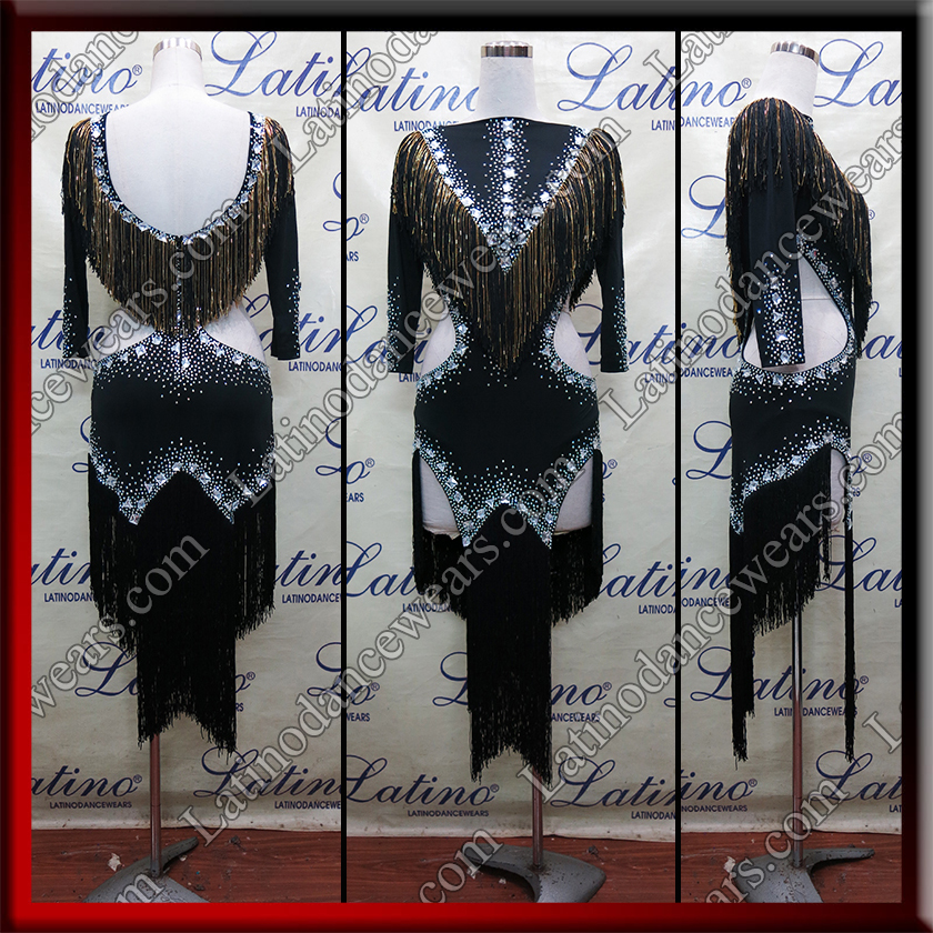 LATIN SALSA COMPETITION DRESS LDW (VL664)
