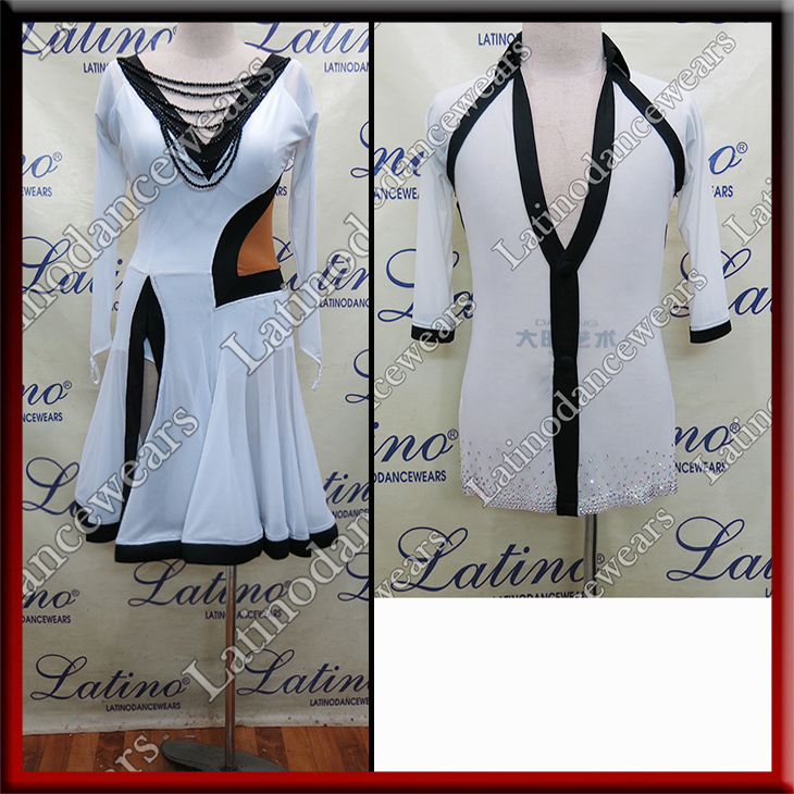 LATIN SALSA COMPETITION FOR COUPLE DRESS-SHIRT LDW (AL95/BA33)