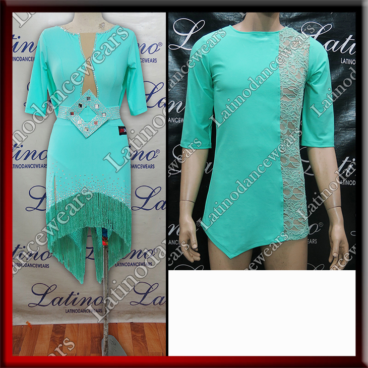 LATIN SALSA COMPETITION FOR COUPLE DRESS-SHIRT LDW (LT1085/B430)