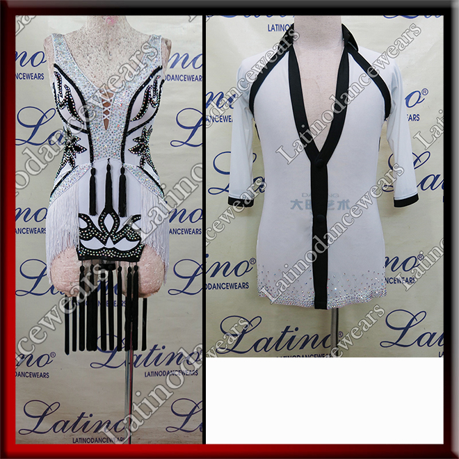 LATIN SALSA COMPETITION FOR COUPLE DRESS-SHIRT LDW (LT1211/BA33)