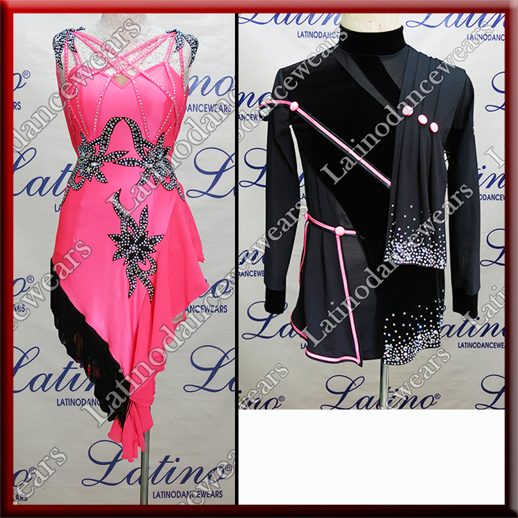 LATIN SALSA COMPETITION FOR COUPLE DRESS-SHIRT LDW (LT1224/B383)