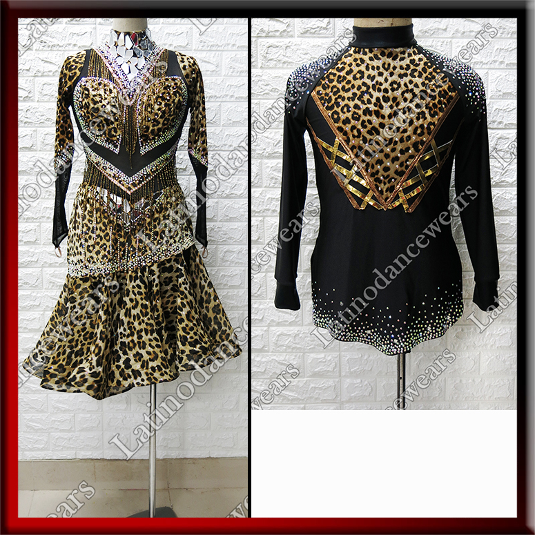 LATIN SALSA COMPETITION FOR COUPLE DRESS-SHIRT LDW (LT1322/B428)