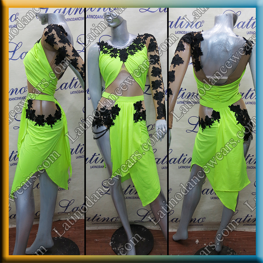 LATIN SALSA COMPETITION DRESS LDW (LT1344)