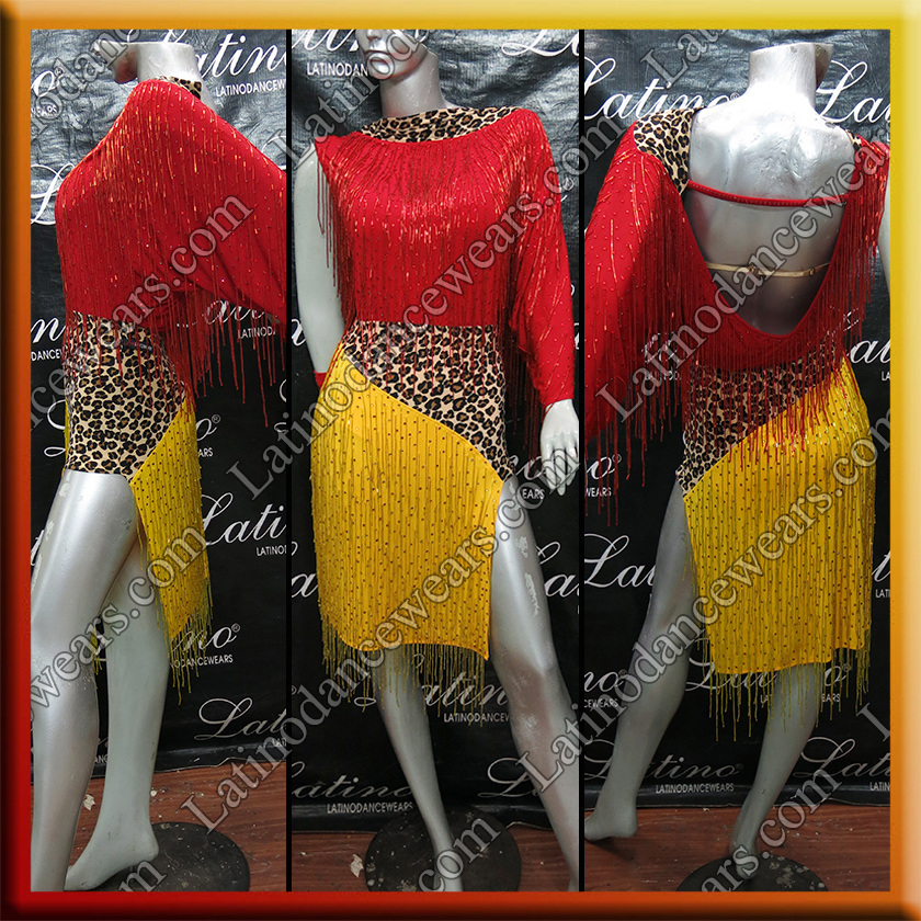 LATIN SALSA COMPETITION DRESS LDW (VL673)