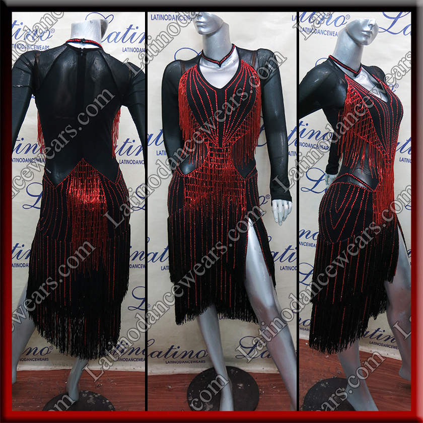 LATIN SALSA COMPETITION DRESS LDW (VL674)