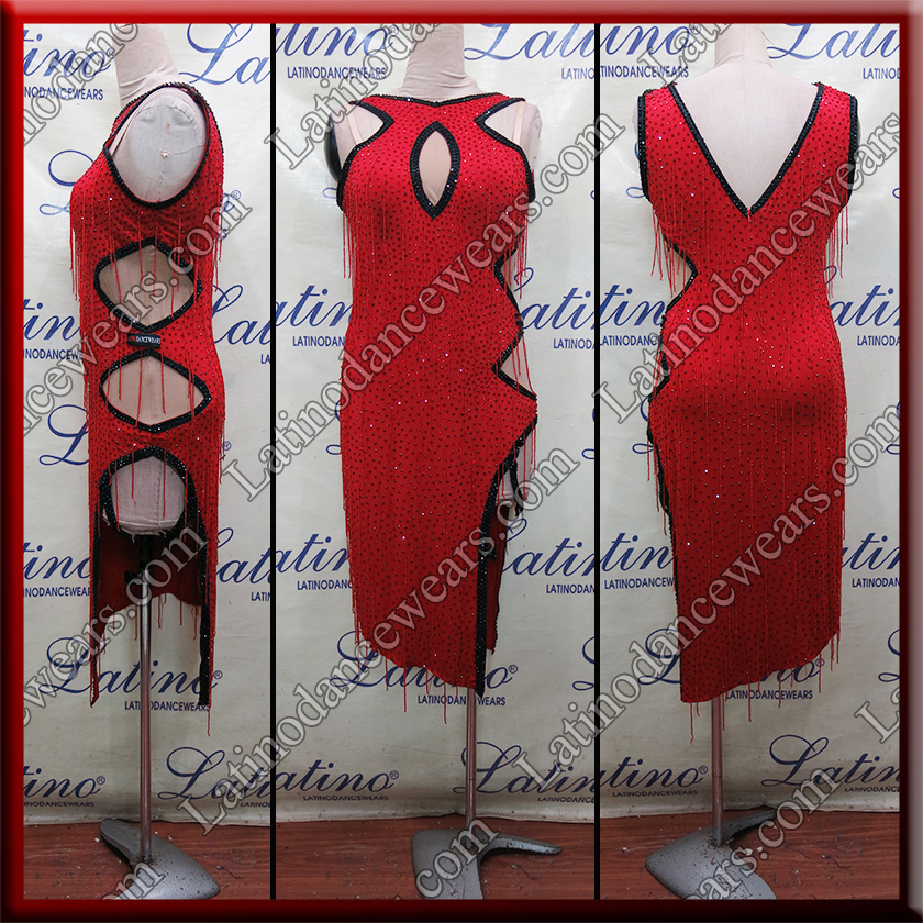 LATIN SALSA COMPETITION DRESS LDW (LT3023)