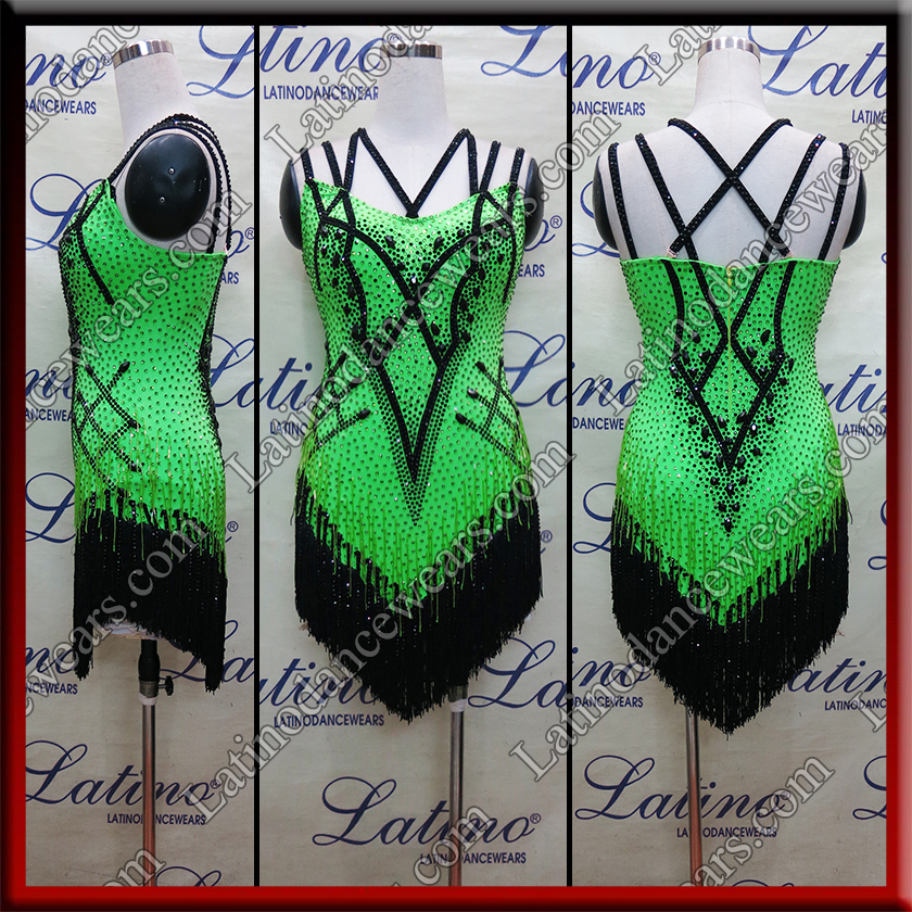 LATIN SALSA COMPETITION DRESS LDW (AL111)