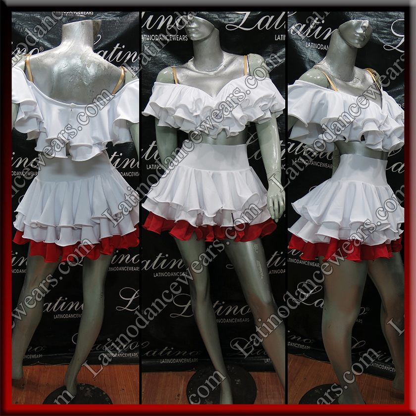 LATIN SALSA COMPETITION DRESS LDW (AL112)