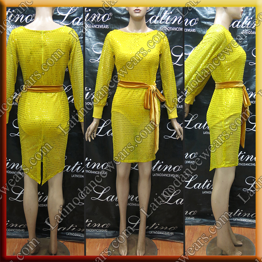 LATIN SALSA COMPETITION DRESS LDW (LT1371)