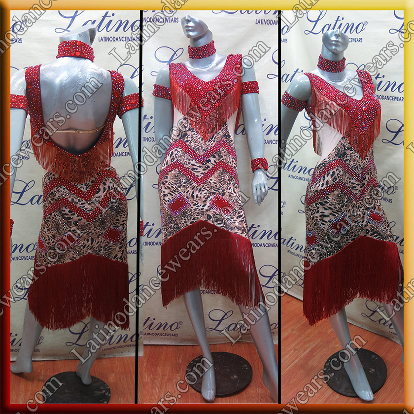 LATIN SALSA COMPETITION DRESS LDW (VL684)