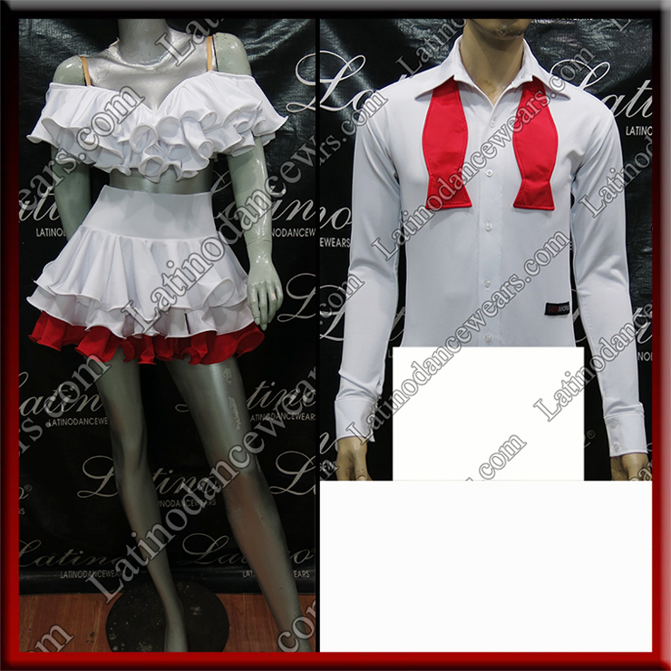 LATIN SALSA COMPETITION FOR COUPLE DRESS-SHIRT LDW (AL112/BA39)